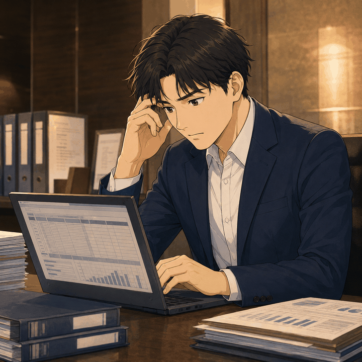 Excel集計の属人化に悩む担当者